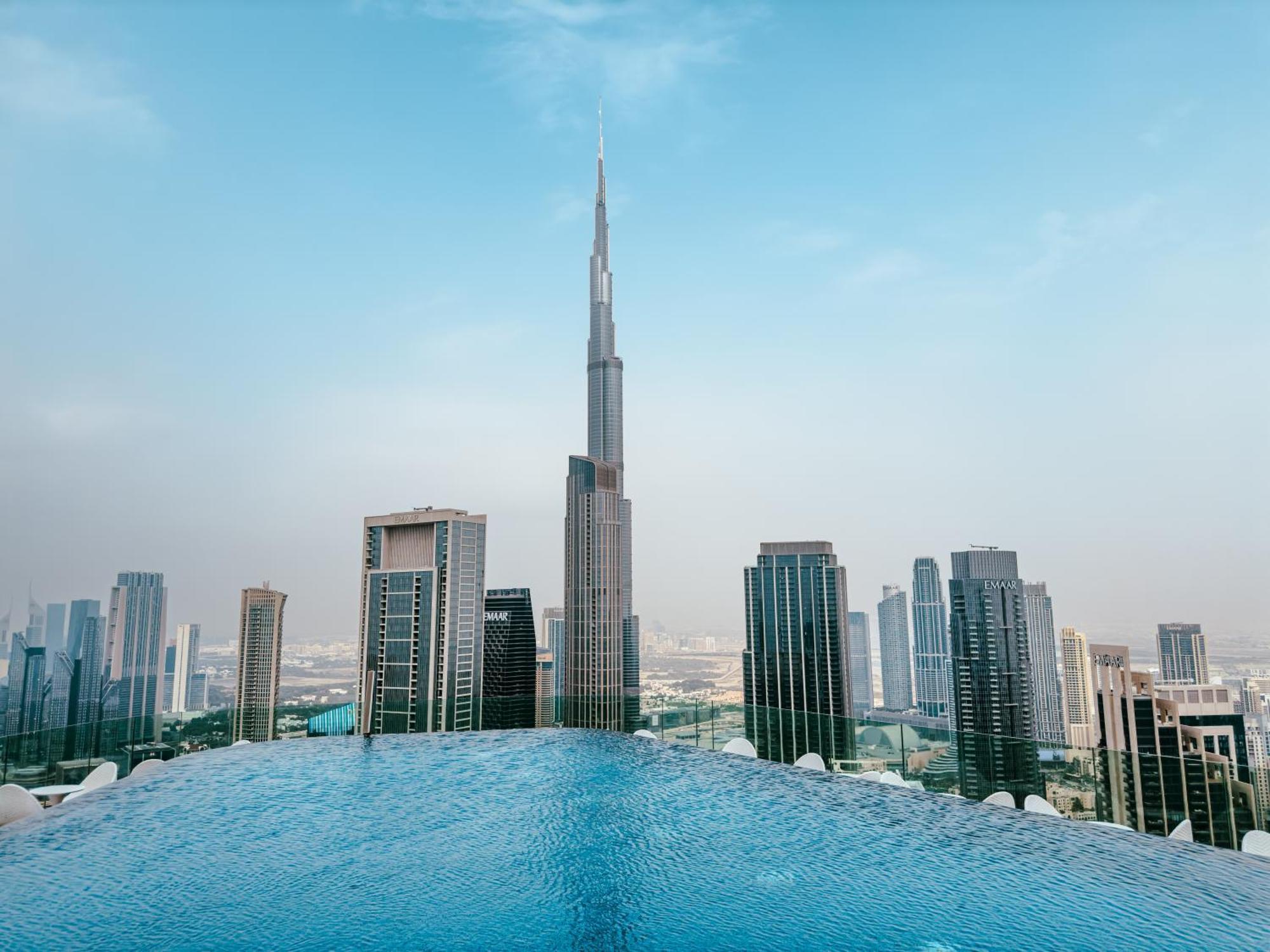 Apartment Aliving Luxury 2br With Infinity Pool At Paramount Midtown Close To Mall & Burj Khalifa